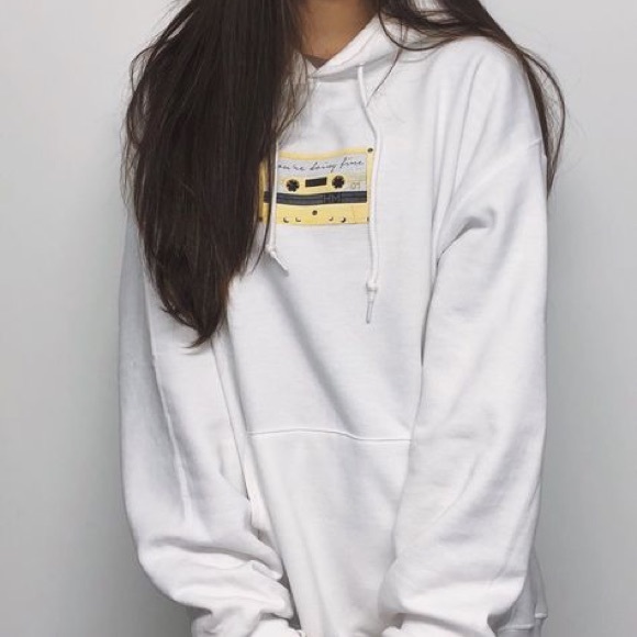 hannah meloche tie dye hoodie